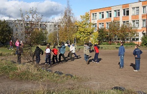 Урок физкультуры